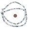 The Bead Chest Round Tree Agate Beads (6mm): Organic Gemstone Round Spherical Energy Stone Healing Power Crystal for Jewelry Bracelet Mala Necklace Making